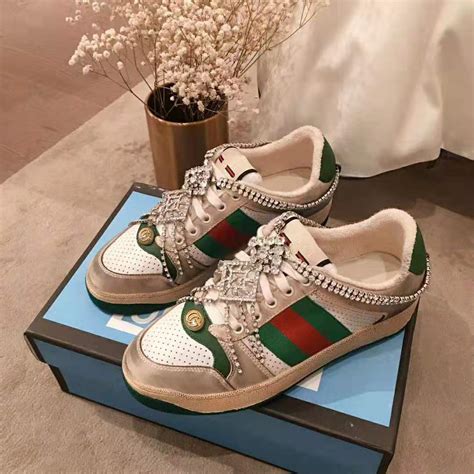 green gucci trainers|Gucci trainers for ladies.